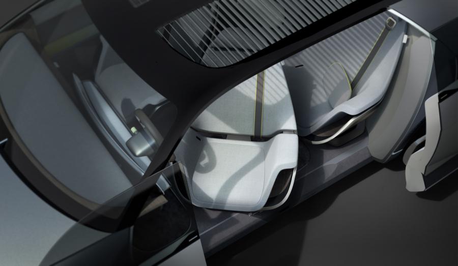 Интерьер Hyundai 45 EV Concept 2019 года  (фото 12 из 14)